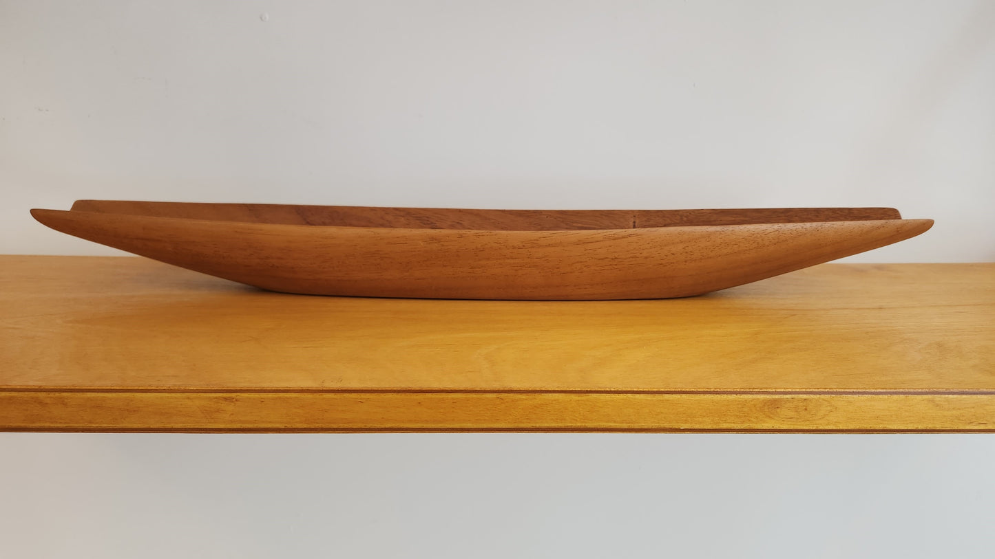 Long and Lean Teak Centerpiece, Denmark 1960s