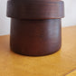 Solid Teak Tobacco Jar, Denmark 1960s