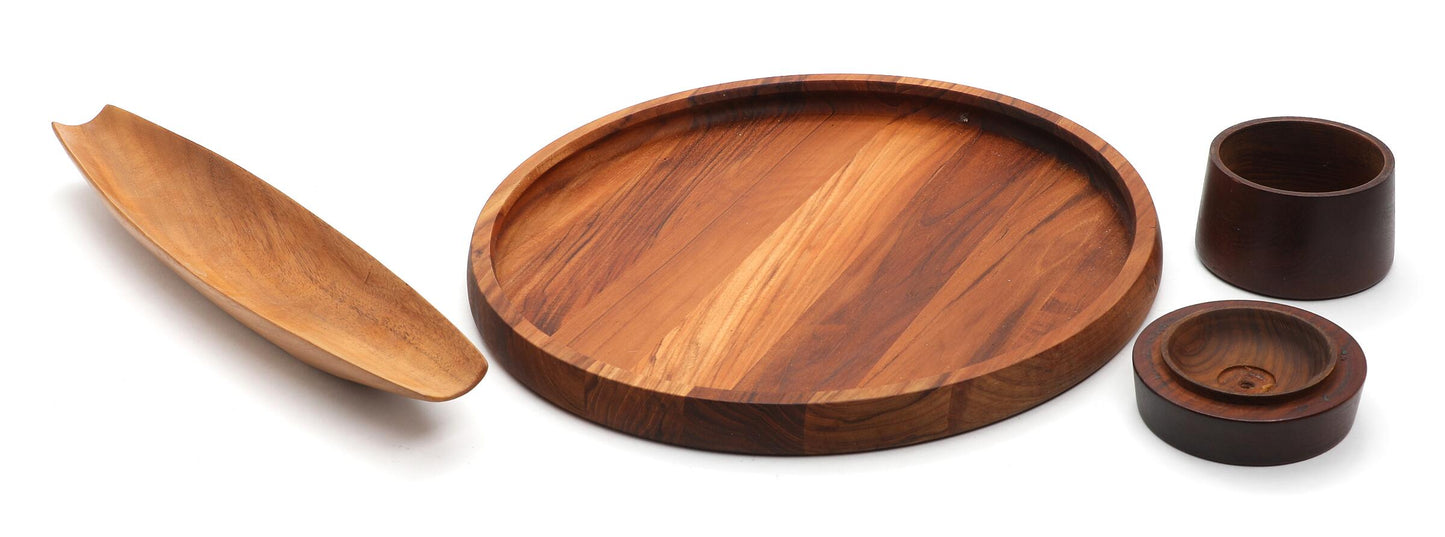 Big and Beautiful Teak Tray, Denmark 1960s