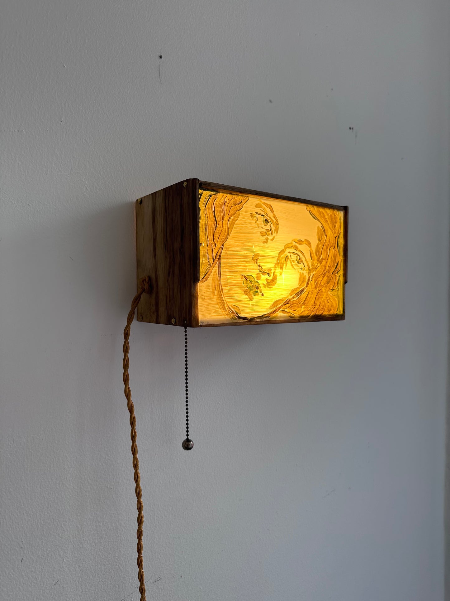 A Postcard Lamp by Sarah Holloway & Emma Jaeger