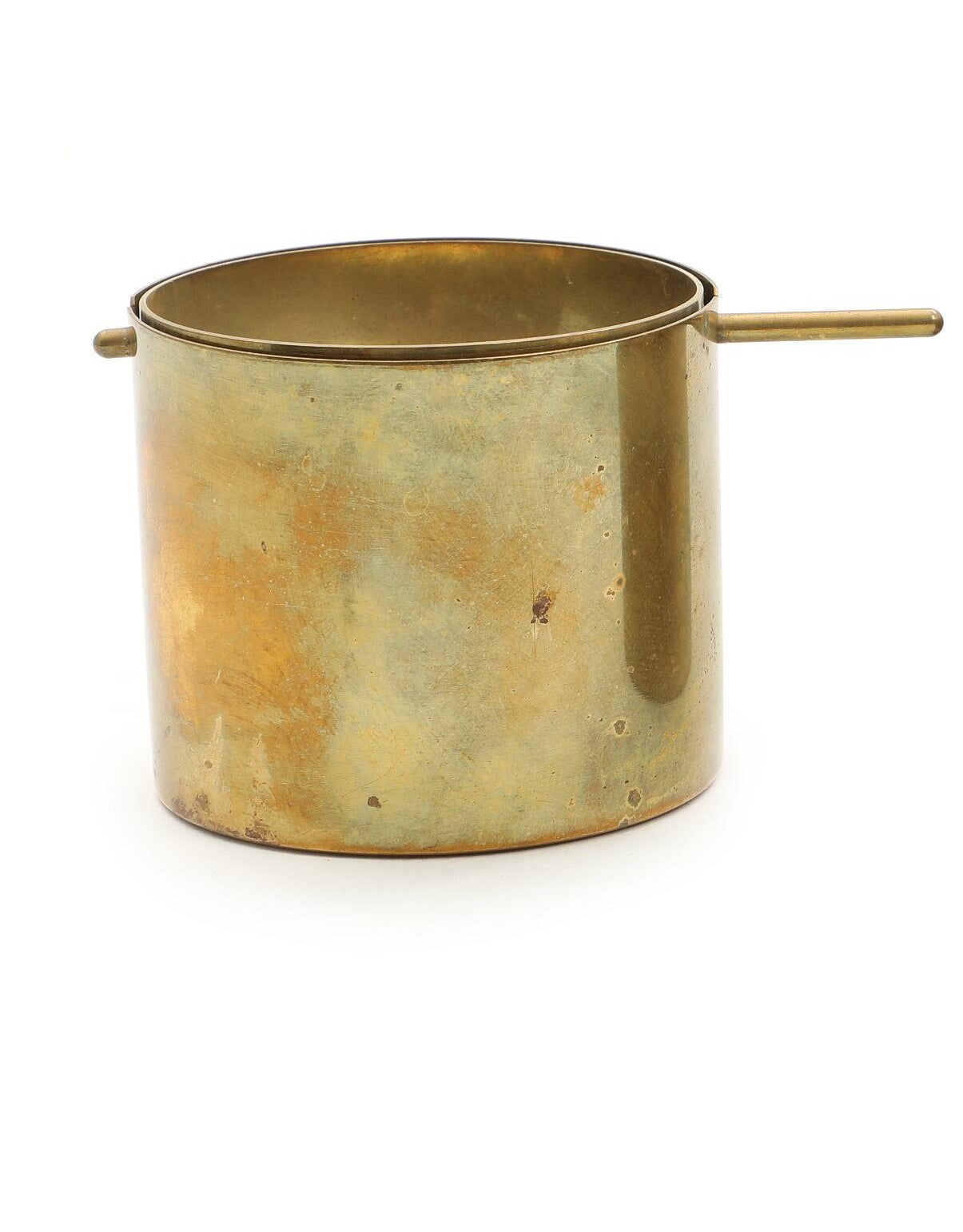 Arne Jacobsen Brass Cylinda line Ashtray 1967